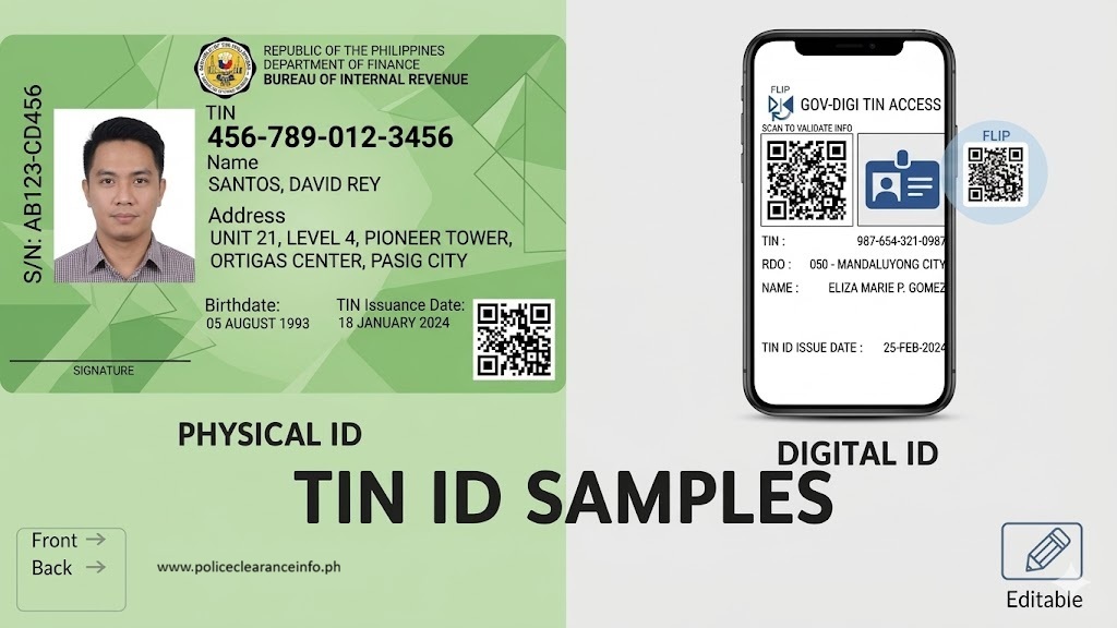 How to Get TIN ID in the Philippines 2026: Complete Guide to Online Application, Requirements & Digital TIN ID TIN ID Sample